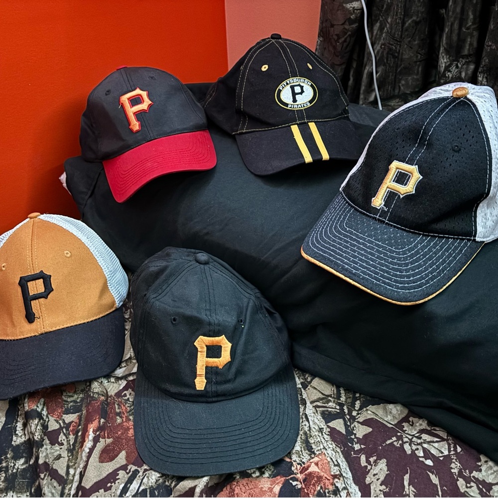 Authentic Pittsburgh Pirate Baseball Caps